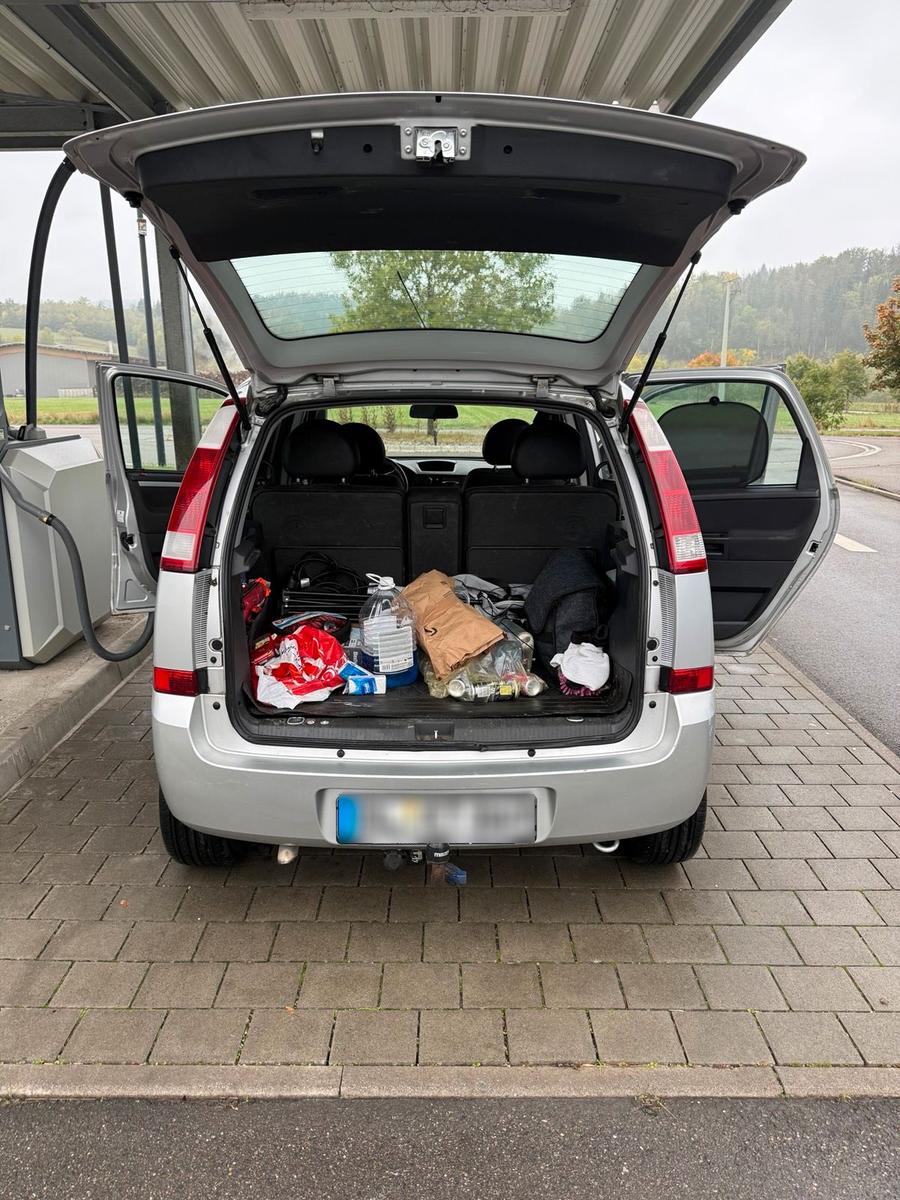 Opel Meriva 2005 — engine 101 HP (74kW)