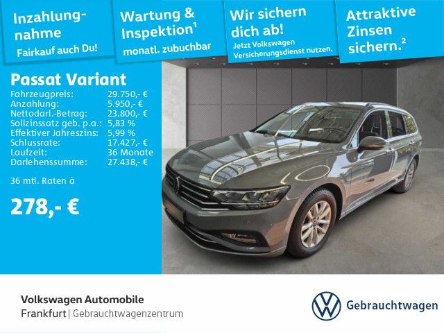 Volkswagen Passat Variant 1.5 TSI DSG Navi ACC DAB+ RearVie