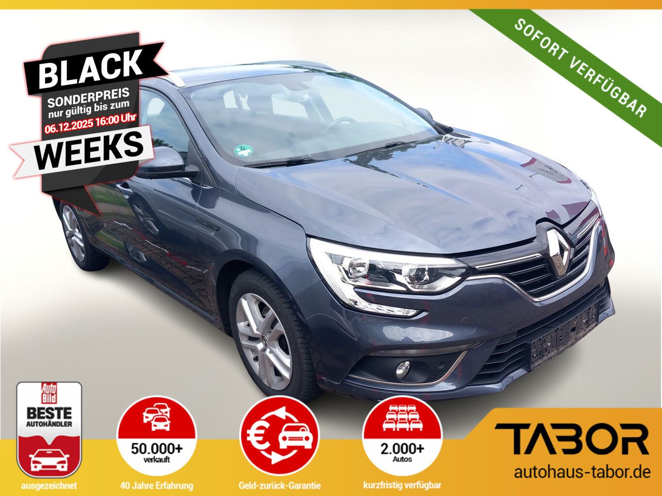 Renault Megane IV Grandtour 1.3 TCe 140 Limited Temp DAB