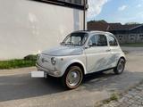 Fiat 500 F Nuova Oldtimer Rundtacho weiß s... - Fiat 500: Weis