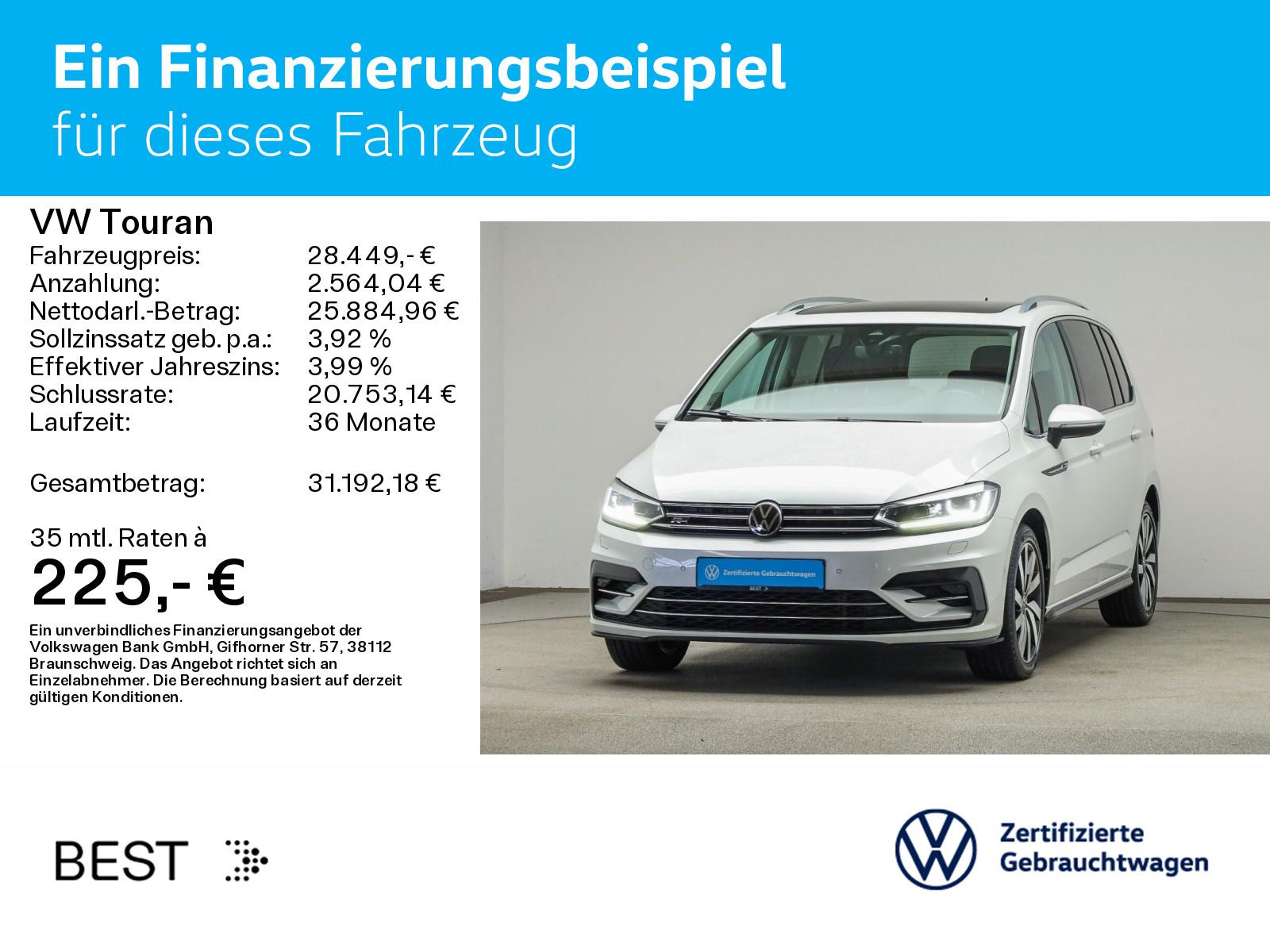 Volkswagen Touran 1.5 TSI DSG R-LINE*7-SITZER*LED*STHZG*AHK, миниатюра 2