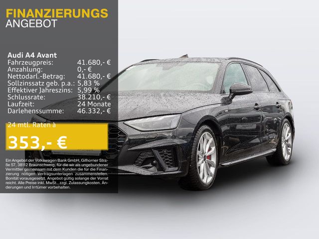 Audi A4 Avant 40 TFSI Q 2 x S LINE LM19 KAMERA NAVI+