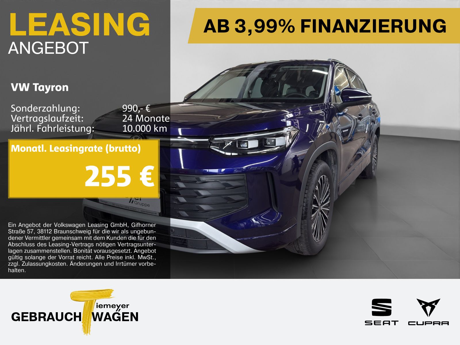 Volkswagen Tayron 1.5 eTSI LM18 7SITZE HD-MATRIX 360°