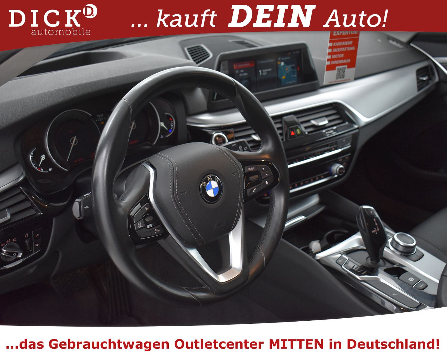 BMW 530i xDrive T Aut LEDER+HEADUP+NAV+LED+AHK+SHZ+M - Image 10
