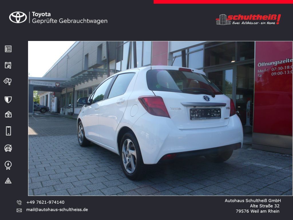 Fahrzeugabbildung Toyota Yaris Hybrid 1.5 VVT-i Edition-S