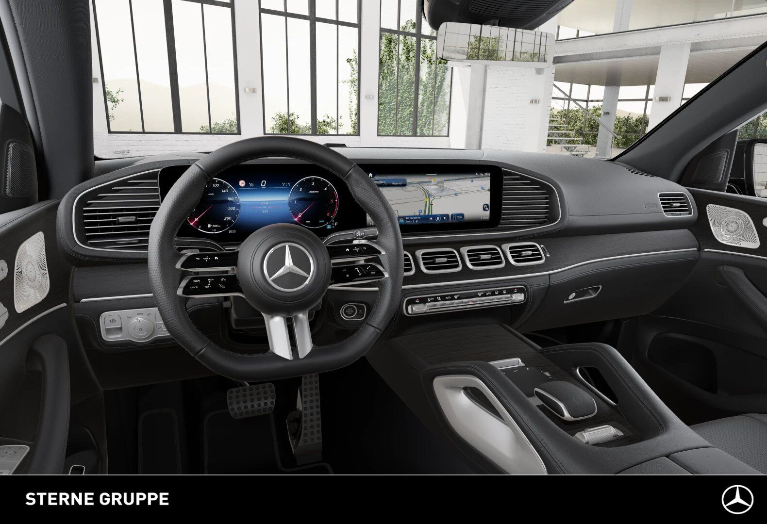 Mercedes-Benz GLE 450 d 4M Coupé AMG NIGHT AHK HUD WideSc Pano foto 4