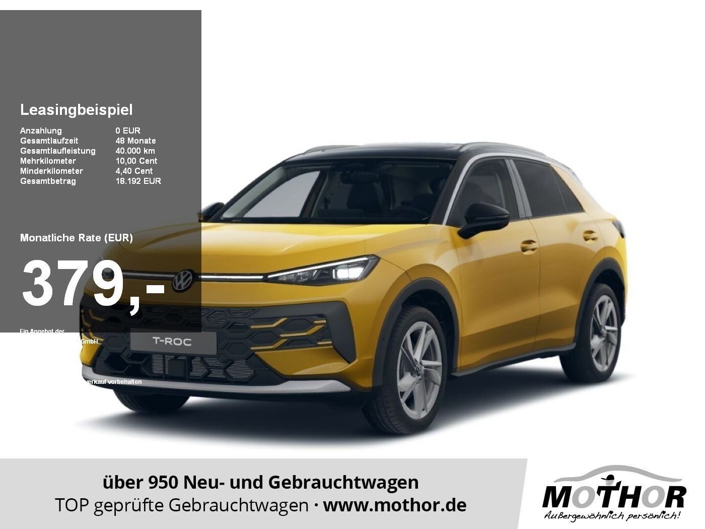 Volkswagen T-Roc Style 1.5 eTSI DSG 360° Umgebungskamera