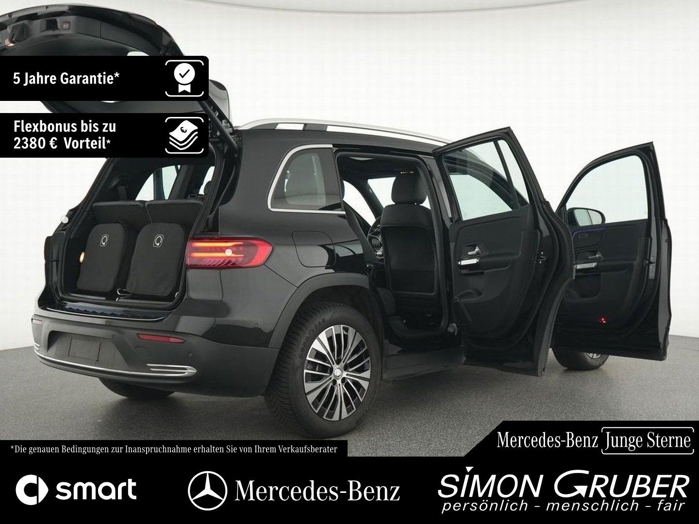 Fahrzeugabbildung Mercedes-Benz EQB 250+ Progressive Adv. Pano Kamera Amb 7Sitze