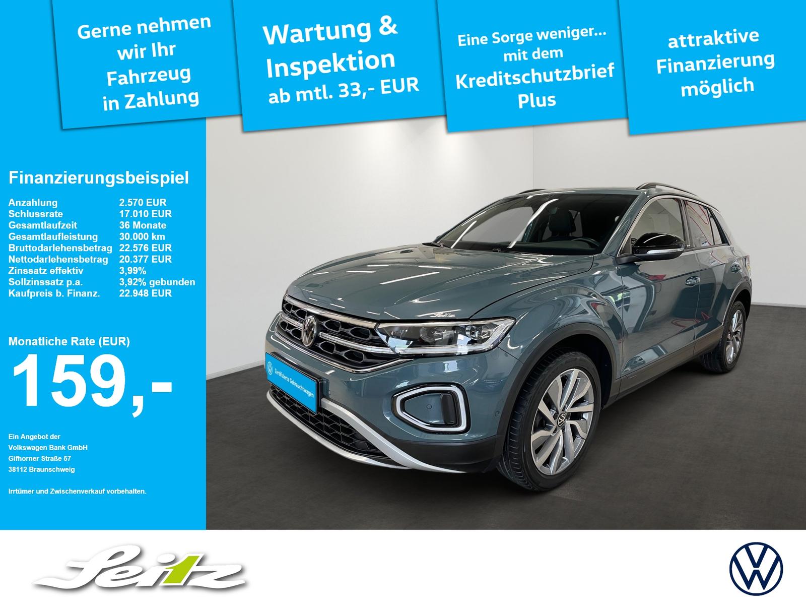 Volkswagen T-Roc 1.5 TSI Move *AHK*MATRIX*KAMERA*NAVI*