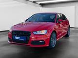 Audi A3 Sportback 2.0 TDI S-tronic S-Line quattro NAV - Audi A3: Rot, Leder