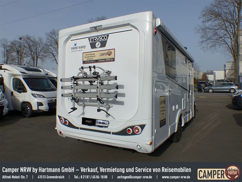 ETRUSCO T 7400 SB Fiat, Complete Selektion, Hubbett