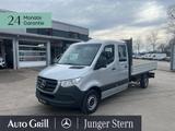 Mercedes-Benz Sprinter 317 DOKA Pritsche L2 AHK Navi Klima 7S - Mercedes-Benz Sprinter: Doka