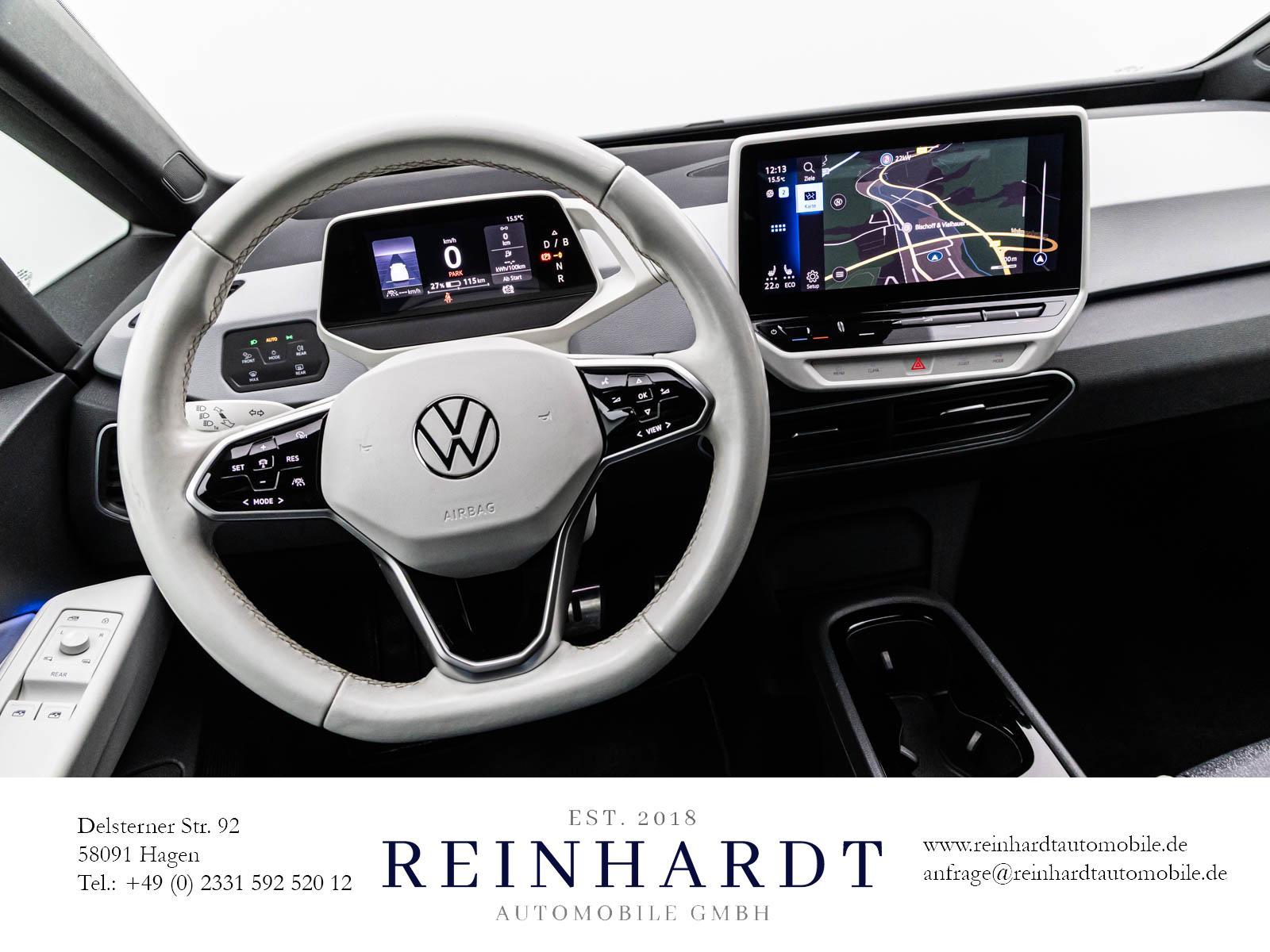 Volkswagen ID.3 PRO PERFORMANCE MAX ACC/HuD/PANO/WÄRMEPUMPE