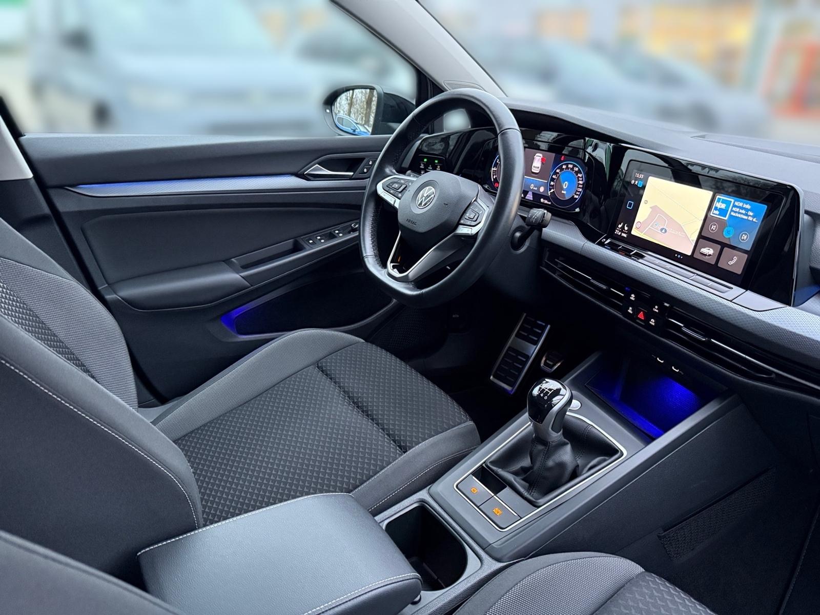 Volkswagen Golf VIII 1.5 TSI ACTIVE +LED +AHK +RKAM +ACC +N, миниатюра 9