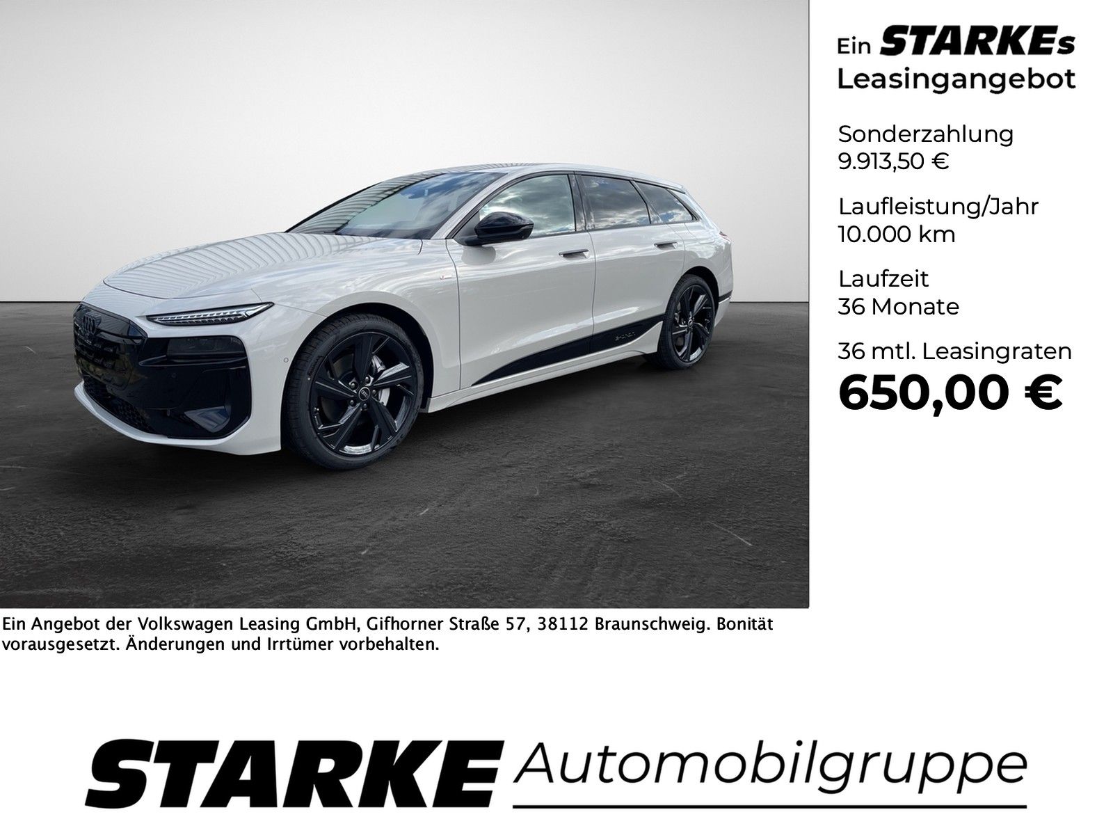 Audi A6 e-tron Avant quattro S line business HeadUp
