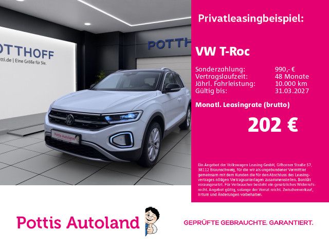 T-Roc 1.5 TSI DSG STYLE NAVI AHK PANO KAMERA