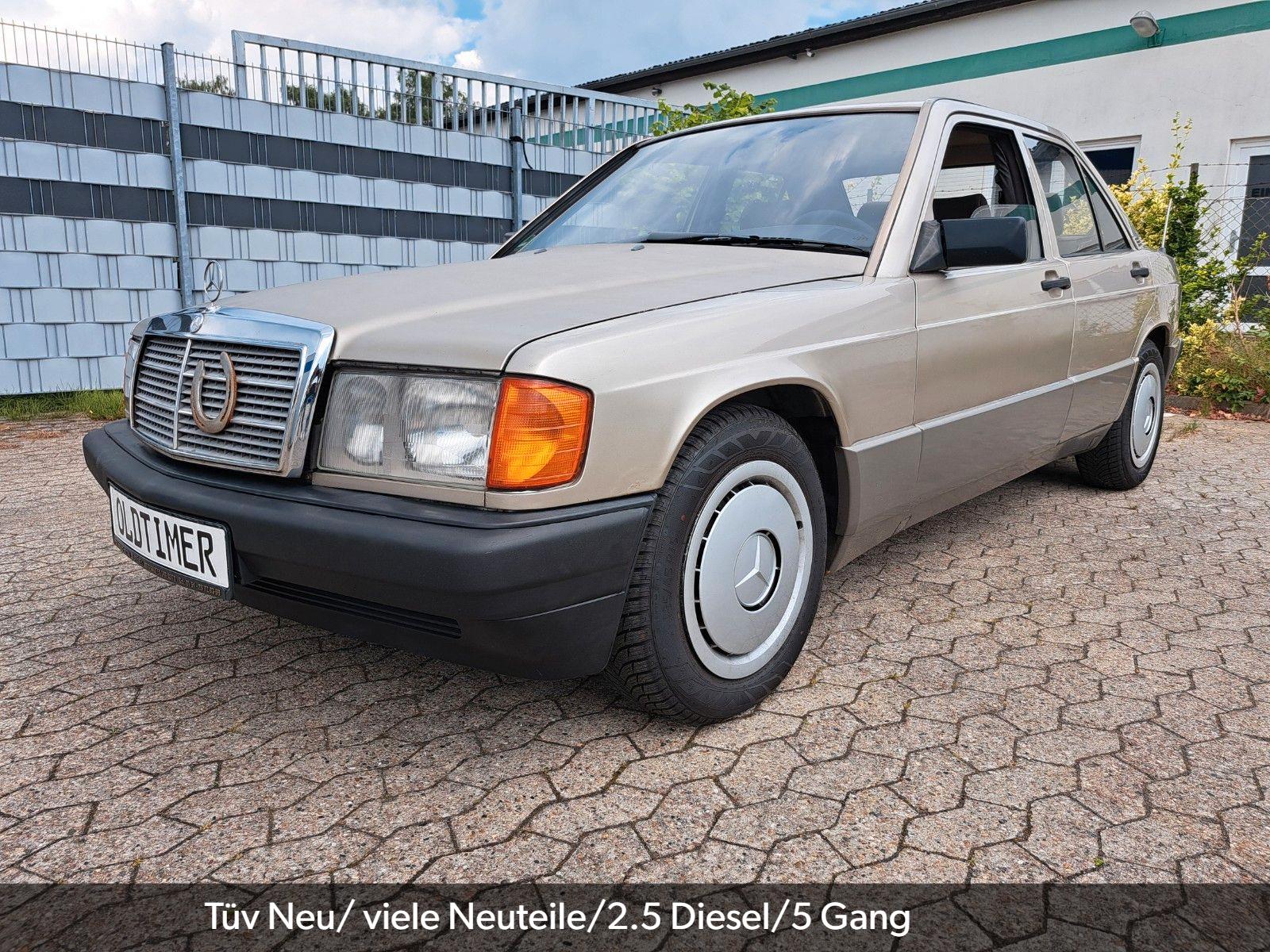 Mercedes-Benz 190 2.5 Diesel Tüv Neu 5 Gang neue Reifen