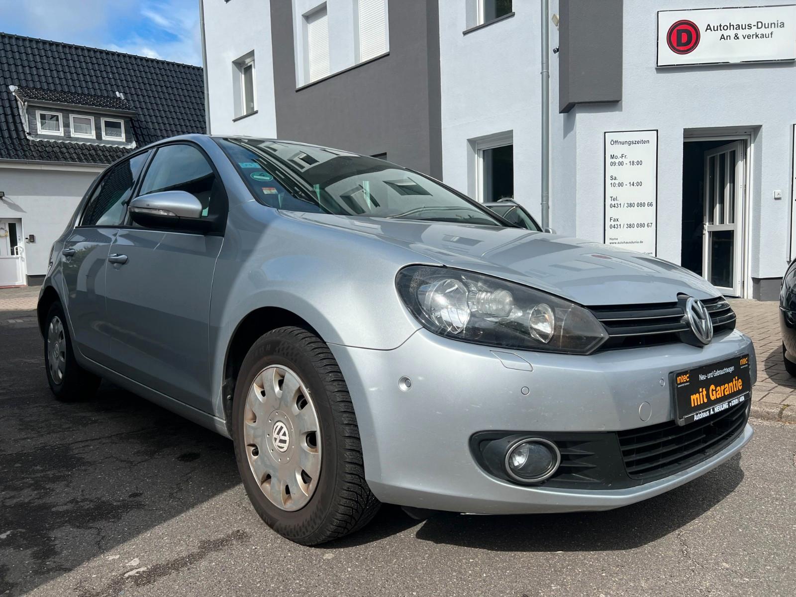 Volkswagen *Golf 6 TÜV Insp. Steuerkette neu PDC vo+hi SHZ*