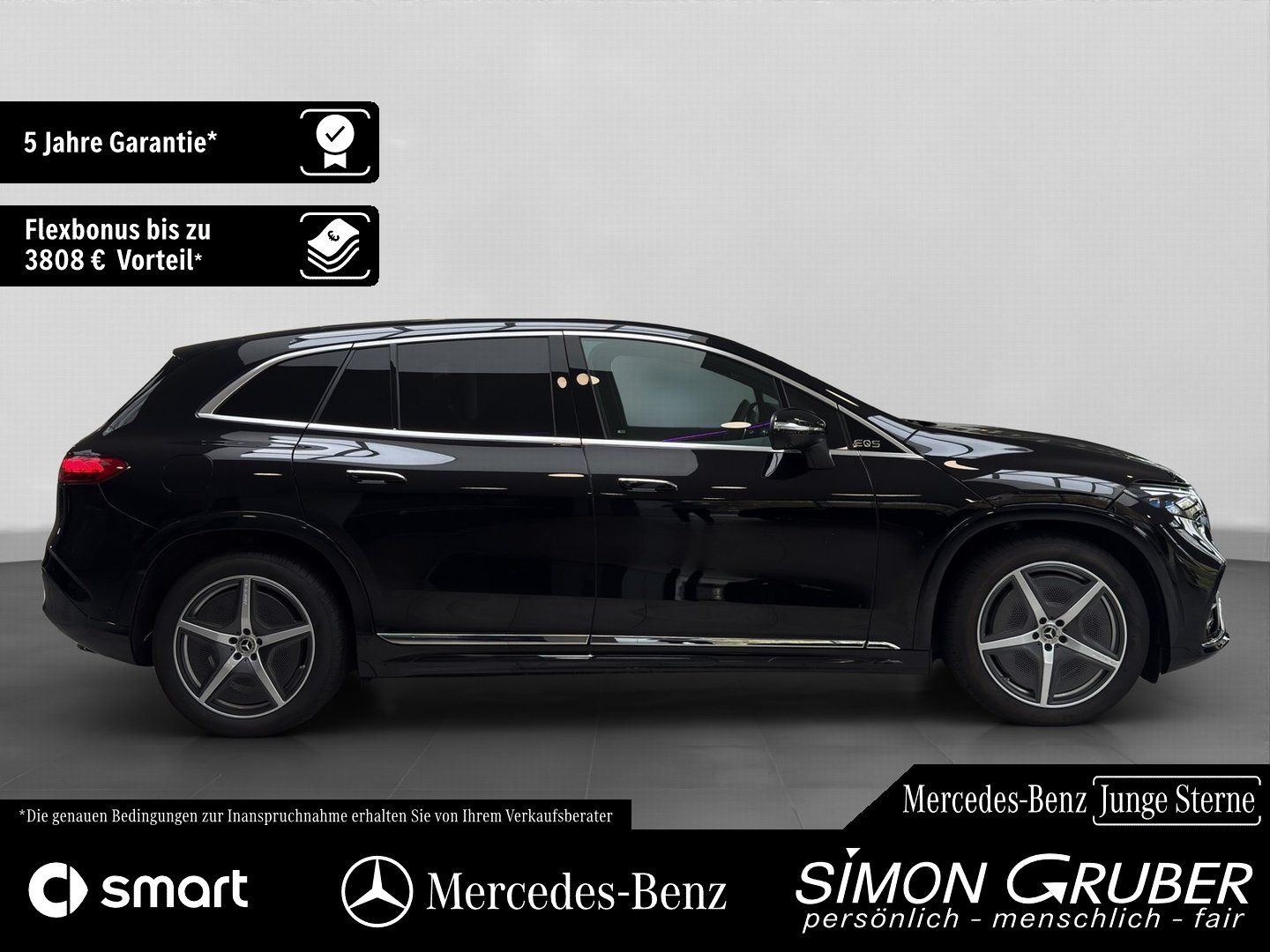 Fahrzeugabbildung Mercedes-Benz EQS 450+ SUV AMG Massage Sitzklima AHK 118Kwh