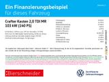 Volkswagen Crafter Kasten 2,0 TDI MR Normald. 2 Einzelsitze - Volkswagen Crafter in Bielefeld