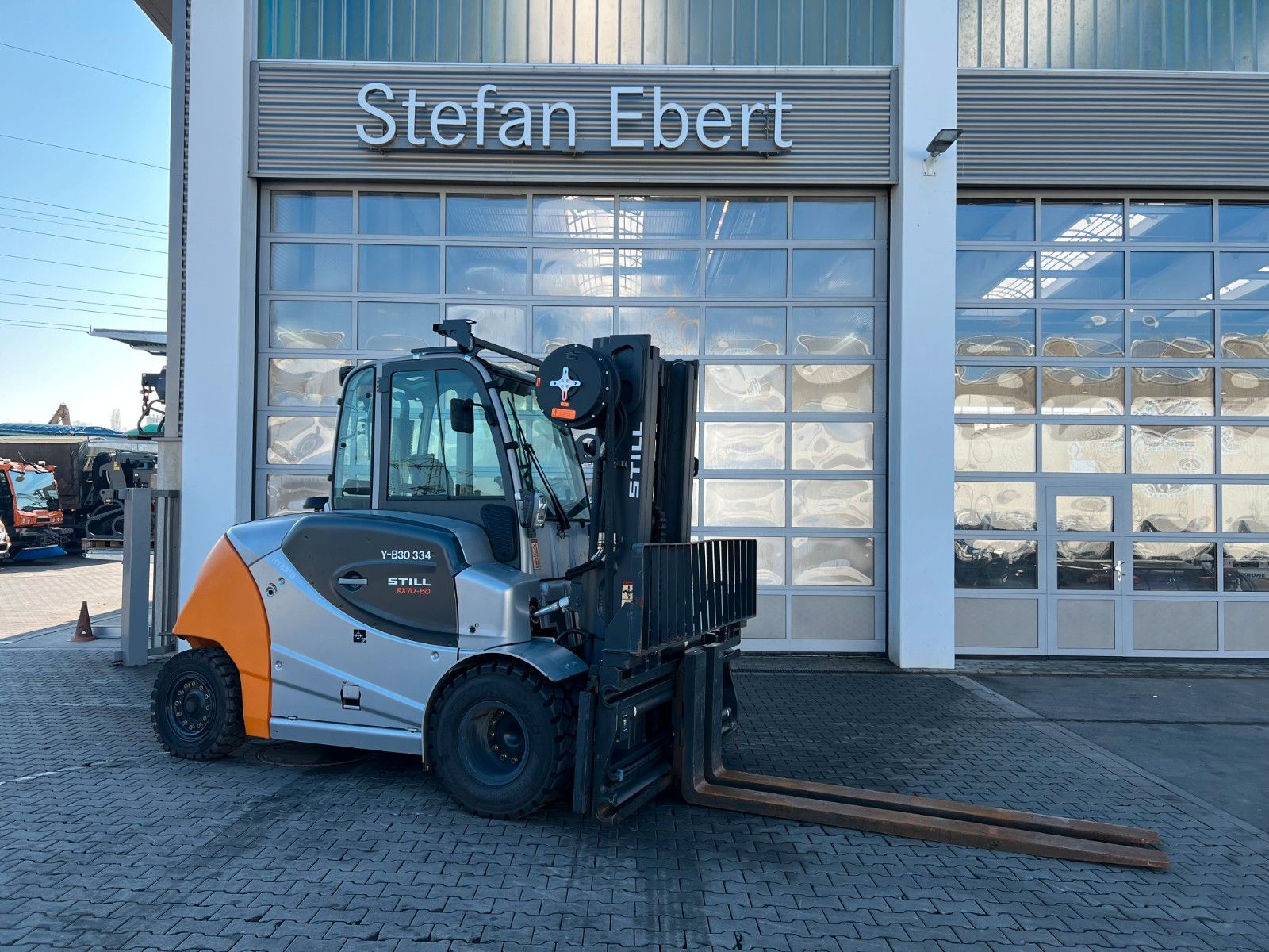 Fahrzeugabbildung Still RX70-80 / Duplex: 4.70m! / Zinkenversteller / SS