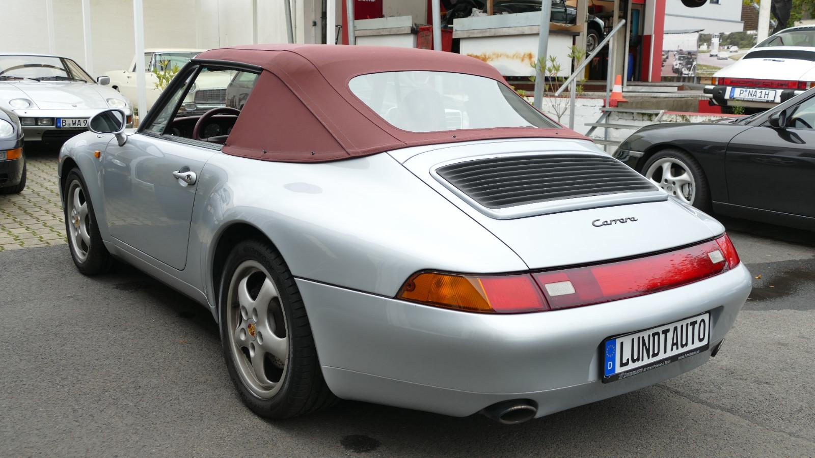 Porsche 993 Carrera 2 Cabrio, Tipt. seit 96 in 3.Besitz