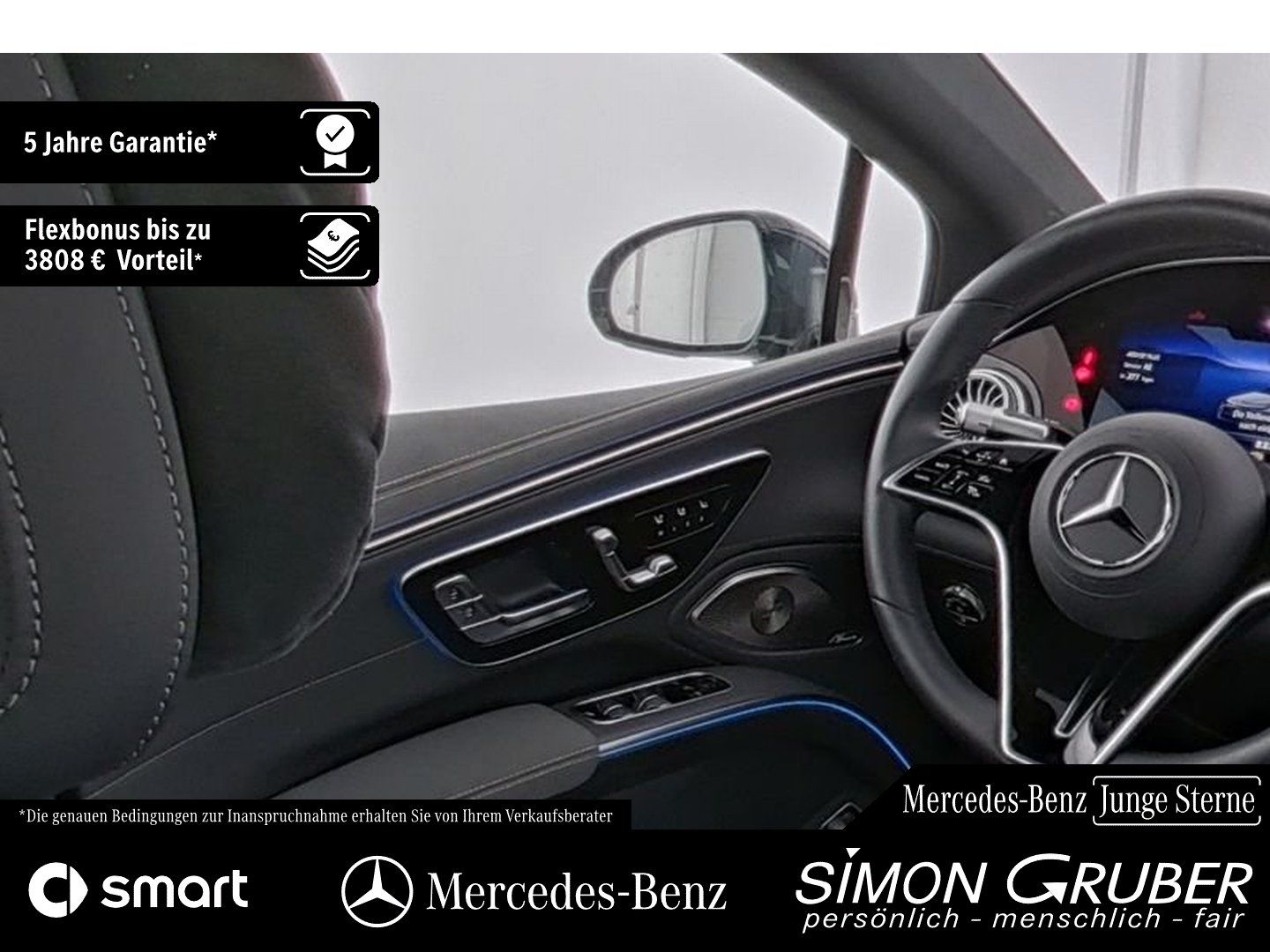 Fahrzeugabbildung Mercedes-Benz EQS 500 4M AMG Pano 4*Massage Sitzklima 118kwh