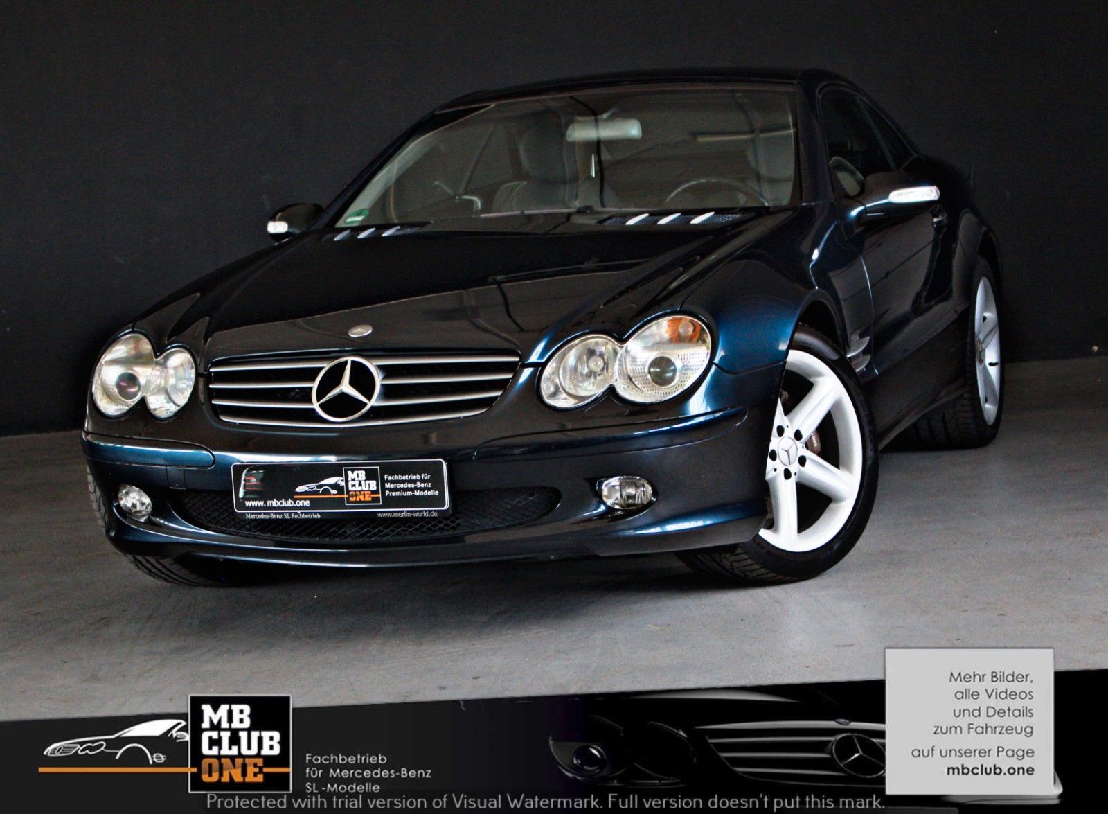 Mercedes-Benz SL 500 SMARAGD Zustand 1A