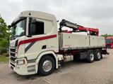 Scania R500 Baustoff /2-Seiten-Kipper/Kran Fassi 215 - Scania R 500