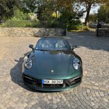 Porsche 992 Targa 4S Targa S (PTS/LIFT/CHRONO/BURMESTER) - Porsche 992: Grün, Cabrio