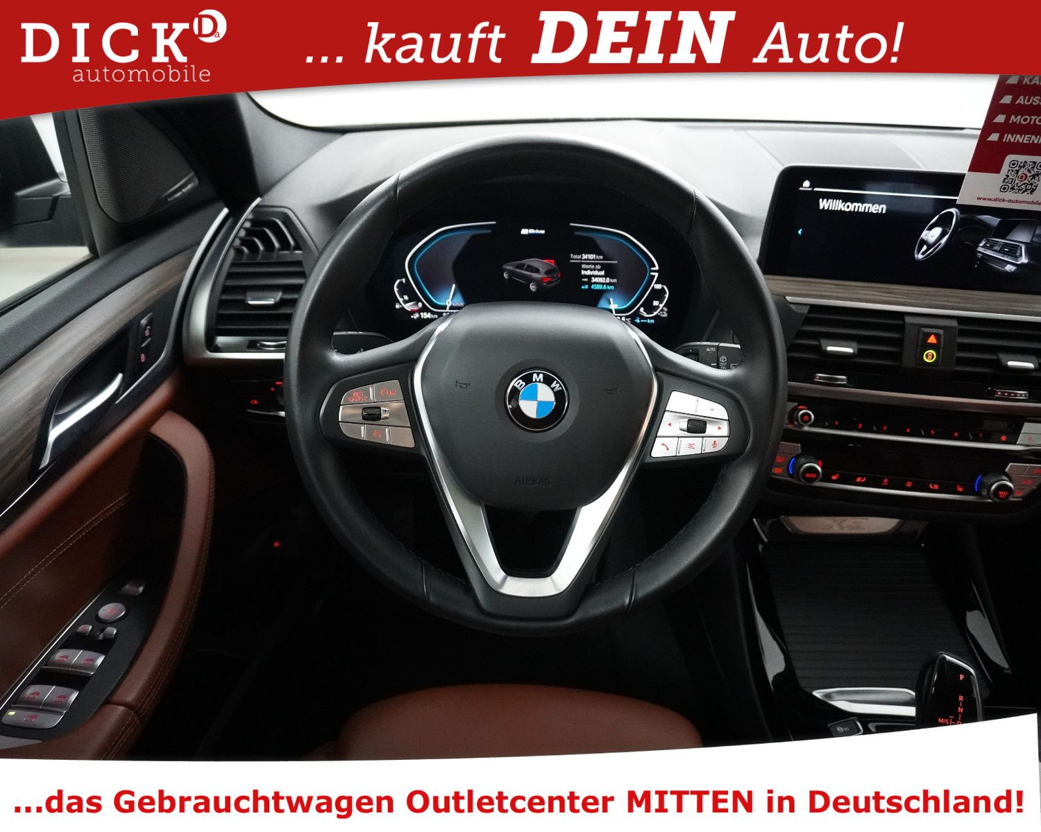 Fahrzeugabbildung BMW X3 xD 30e Advan Sport LEDER+VIRTU+PROF+LED+H&K+M