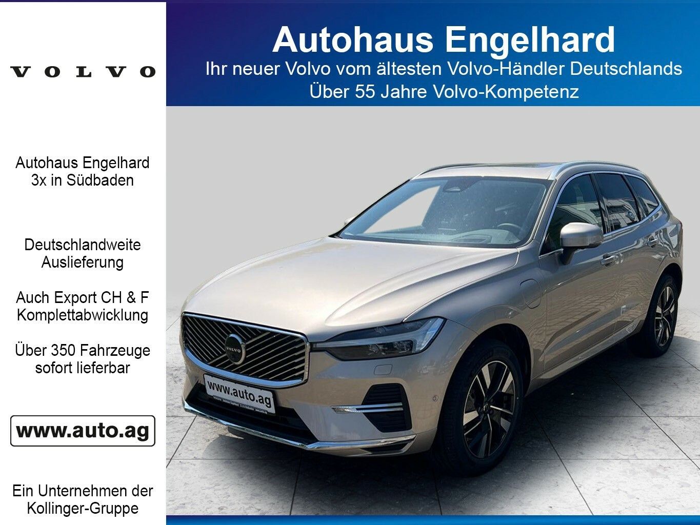 Volvo XC60 T6 PLUS BRIGHT LICHT LAGOM HUD