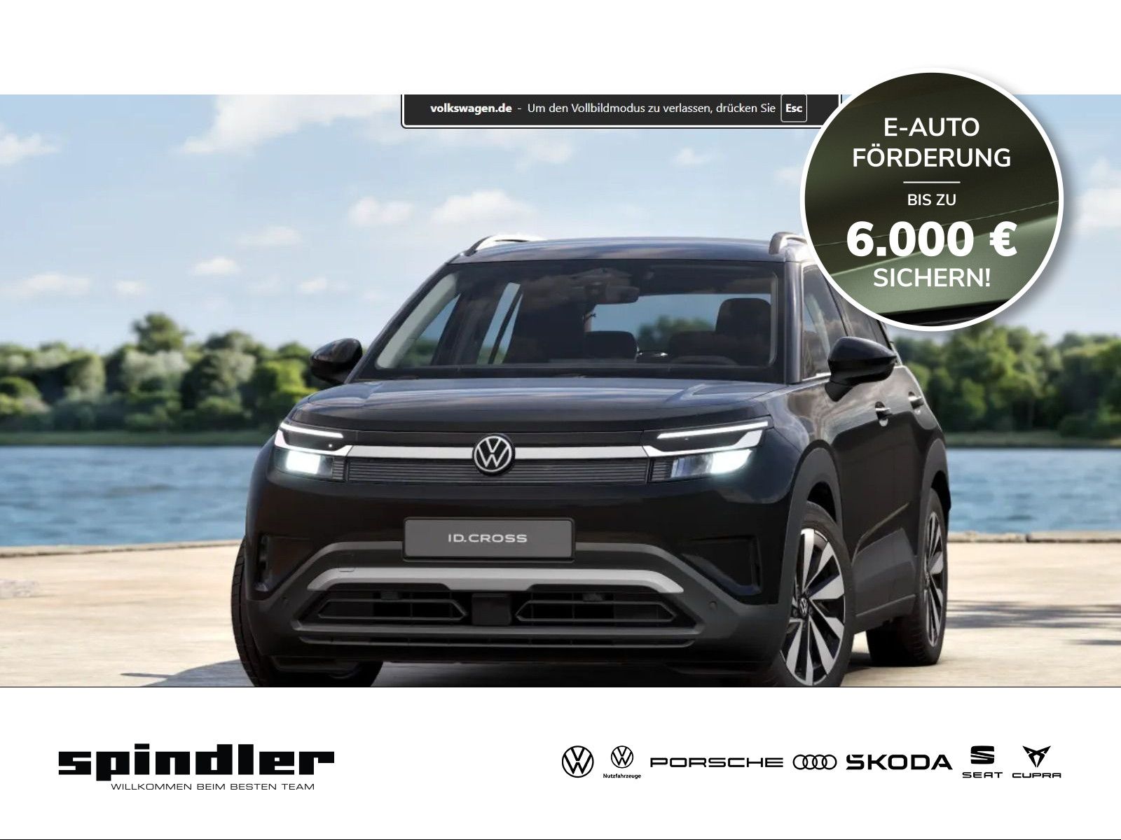 Volkswagen ID.Cross Life 211PS 52kWh AHK, SHZ, Ganzjahresr.