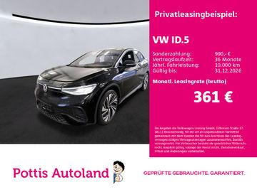 Volkswagen ID.5 PRO PERFORMANCE PANO NAVI AHK KAMERA HuD