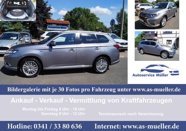 Mitsubishi Outlander Plug-in Hybrid 4WD-Leder-LED-Sitzheiz.