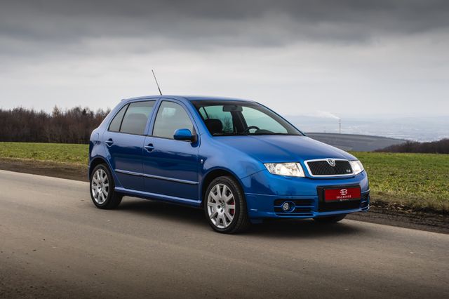 Skoda Fabia RS Swiss Blue 1.HAND*SCHECKHEFT*MwSt.