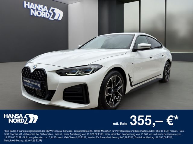 BMW 420d Gran Coupe M-SPORT LASER NAVI HGSD 360° 18"
