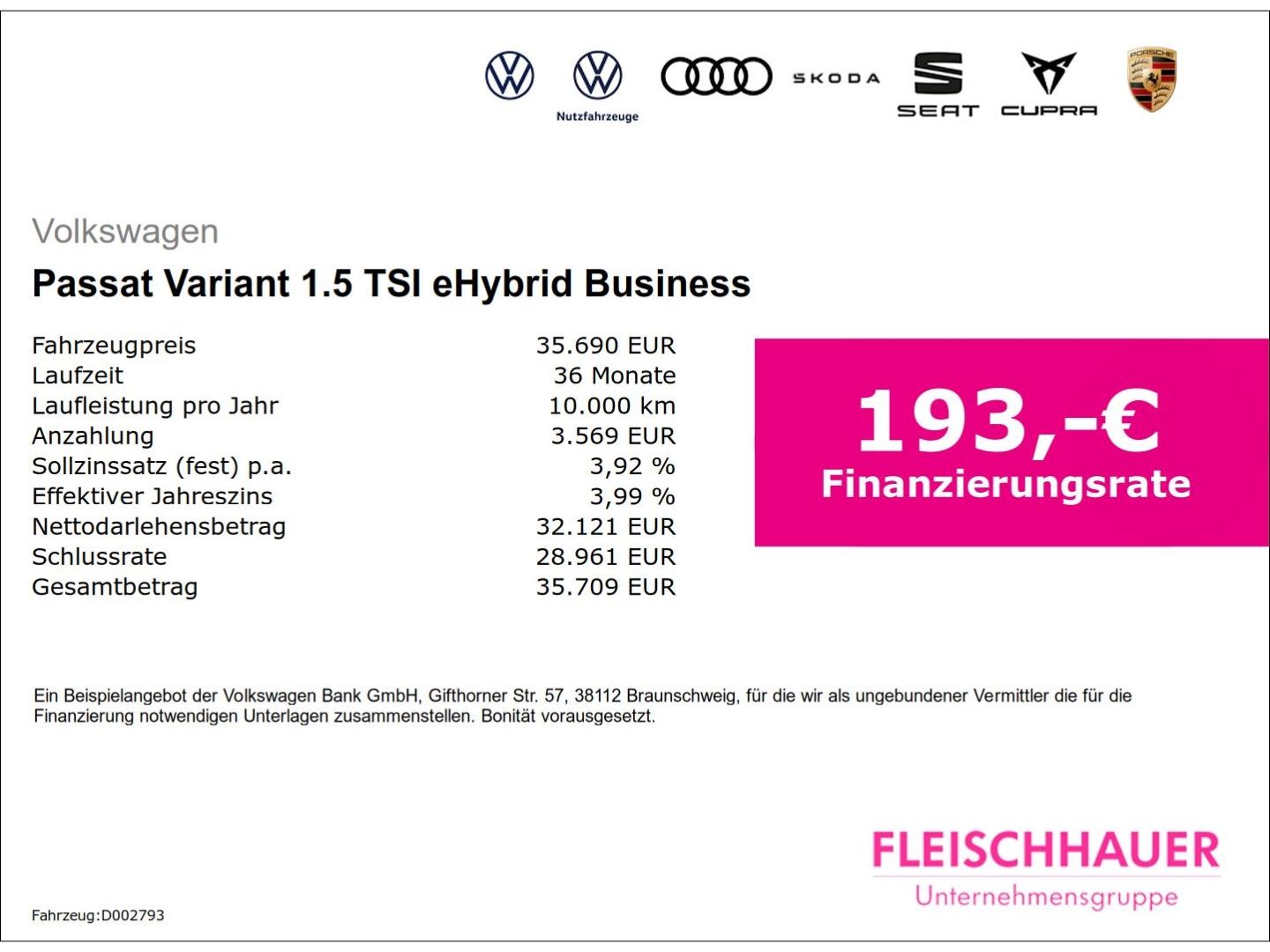 Volkswagen Passat Variant 1.5 TSI eHybrid Business AHK Head foto 3