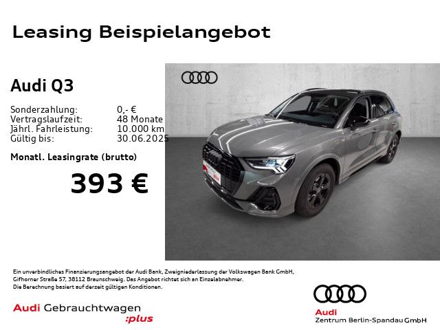 AUDI Q3 35 TFSI S line S tronic *AHK*ACC*LED*SHZ*
