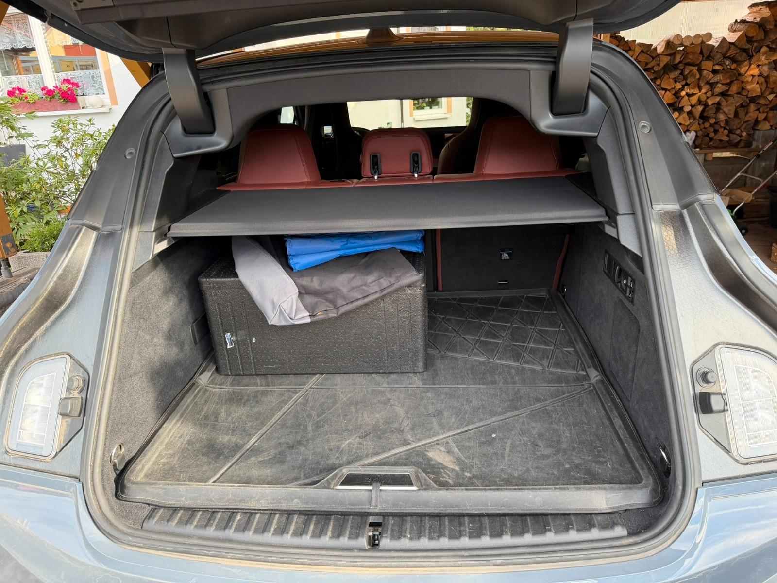 BMW iX xDrive50 - Storm Bay - Naturleder Castanea