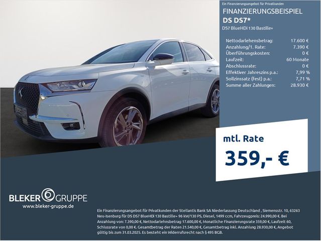 DS Automobiles DS7 BlueHDi 130 Bastille+