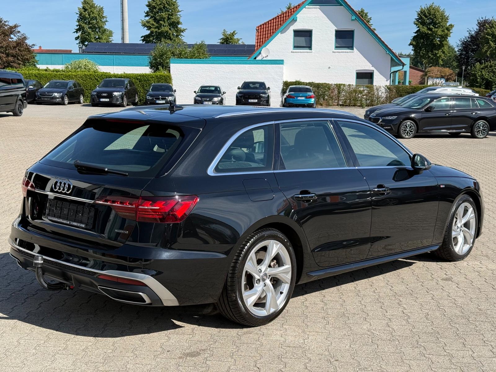 Audi A4 45 TDI S Line Quattro * Leder*HUD*AHK*ACC*, миниатюра 6