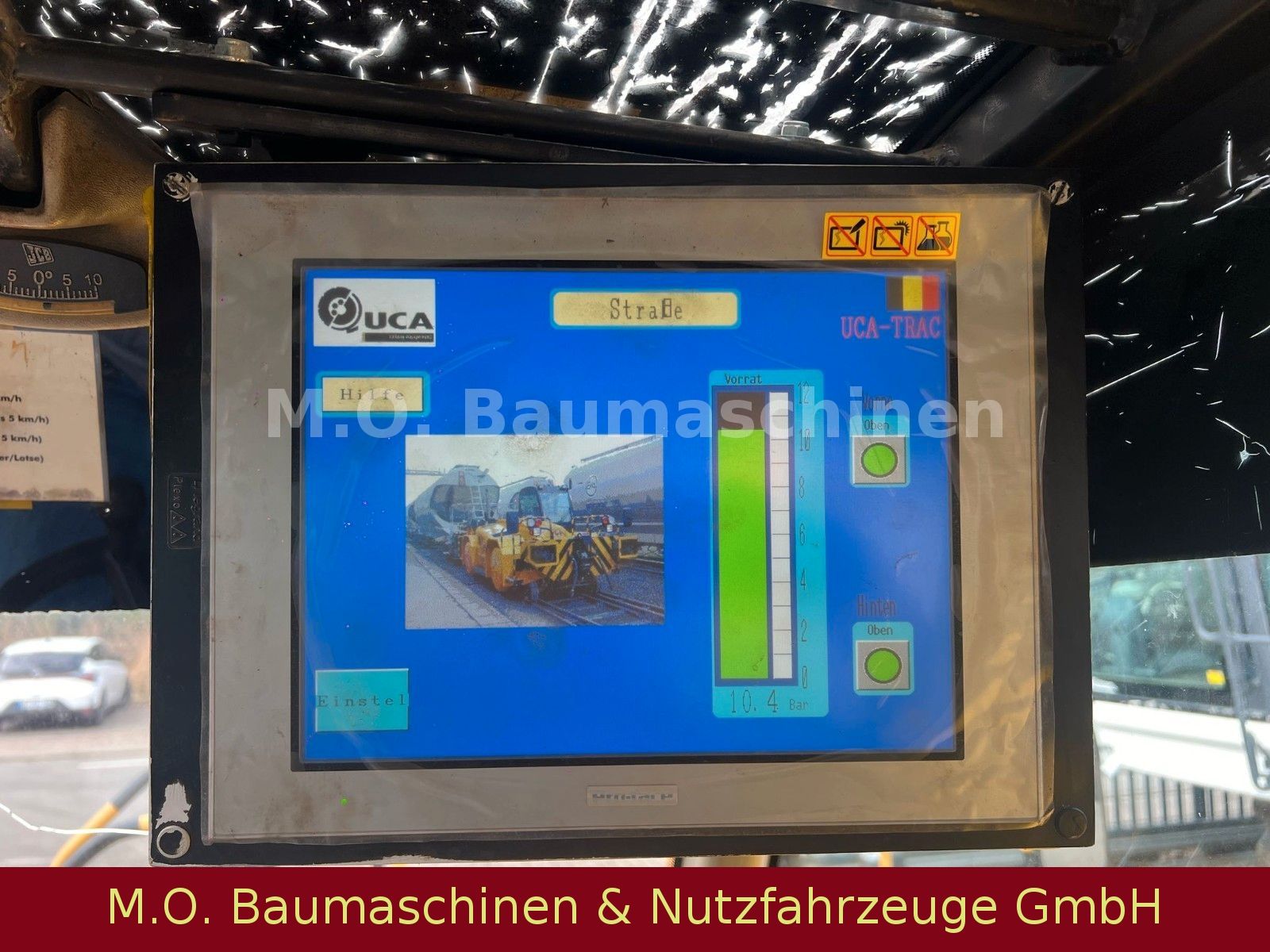 Fahrzeugabbildung JCB UCA Trac RB 18/Zweiwegefahrzeug/Lokomotive