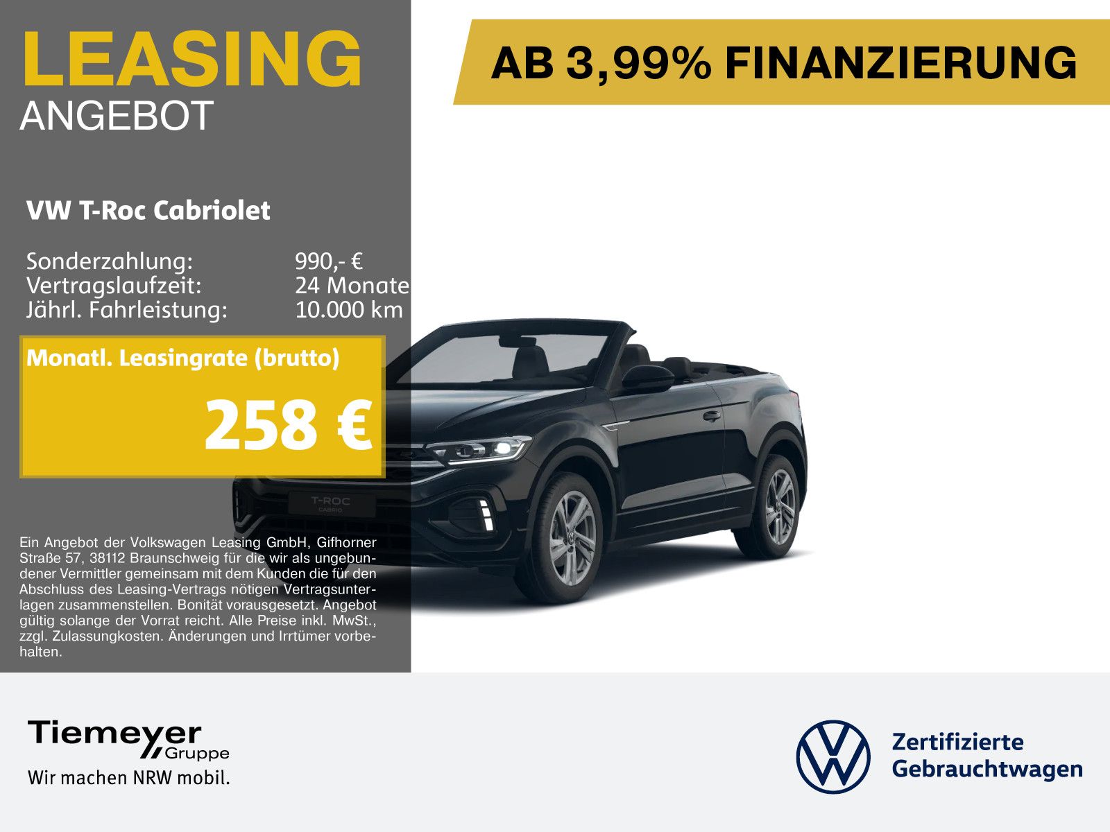 Volkswagen T-Roc Cabriolet 1.5 TSI DSG R-LINE KAMERA AHK foto 1