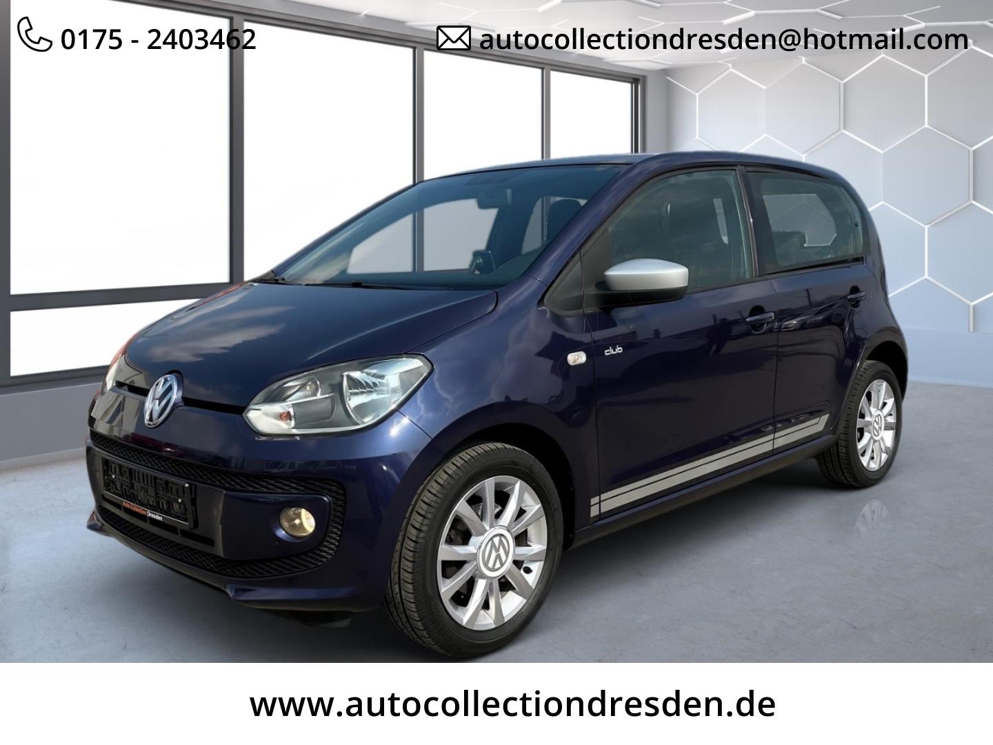 Volkswagen up! club 1,0 Ltr.-44 kW