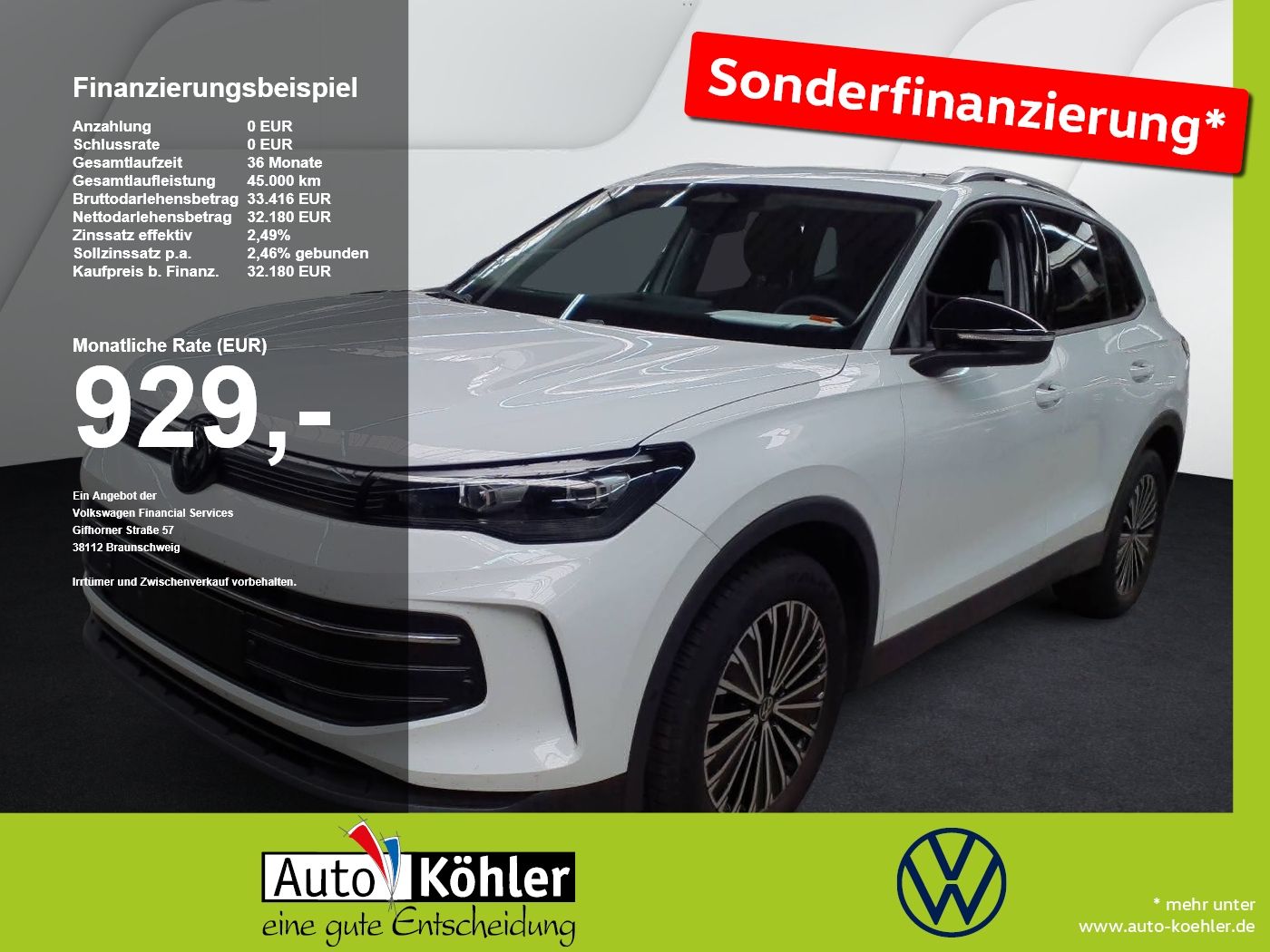 Volkswagen Tiguan GOAL TDI DSG CarPlay Kamera 360 ACC AHK