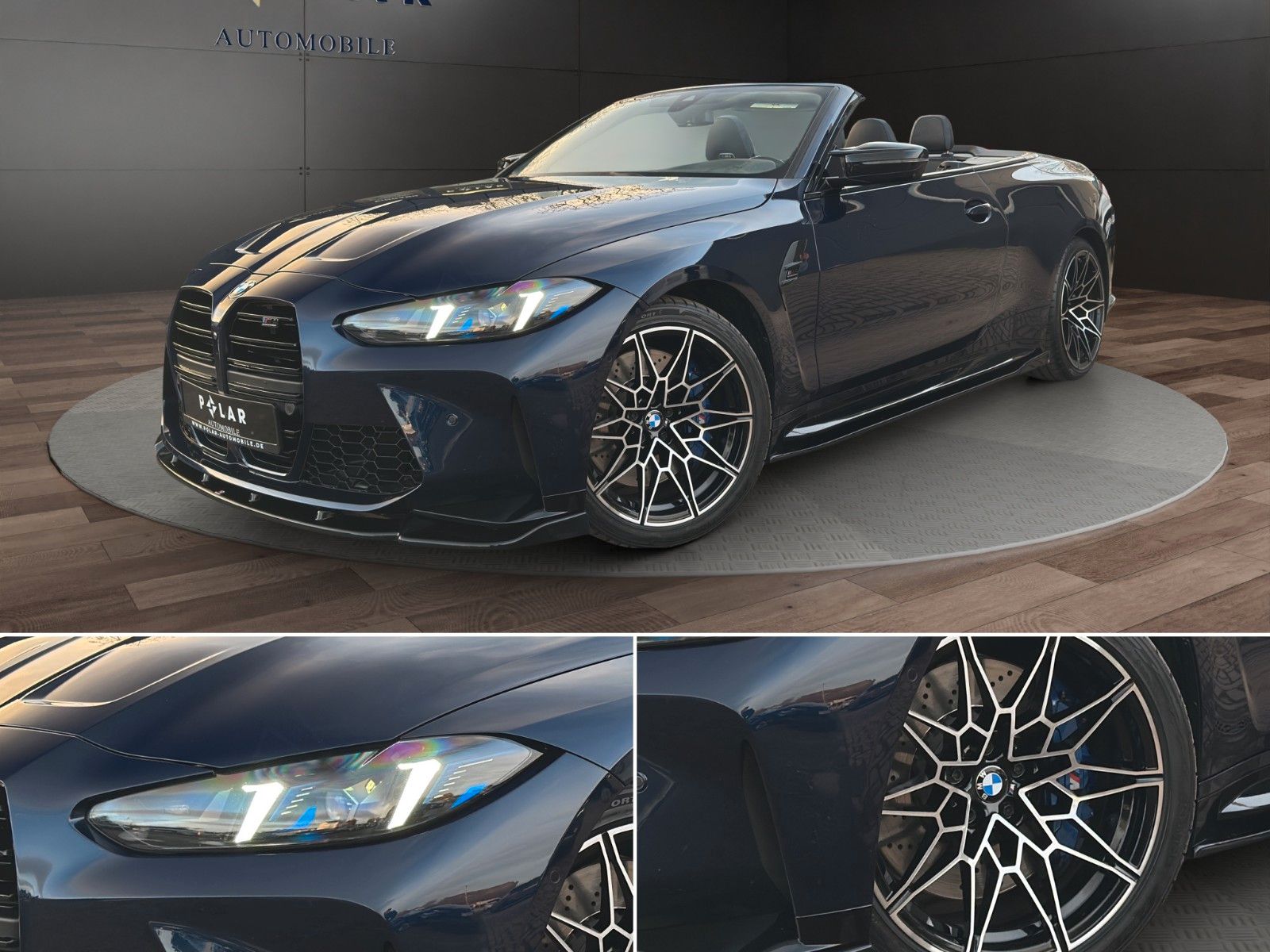 Fahrzeugabbildung BMW M4 Comp. Cabrio xDrive HUD/360°/H&K/Bhz.Lenk