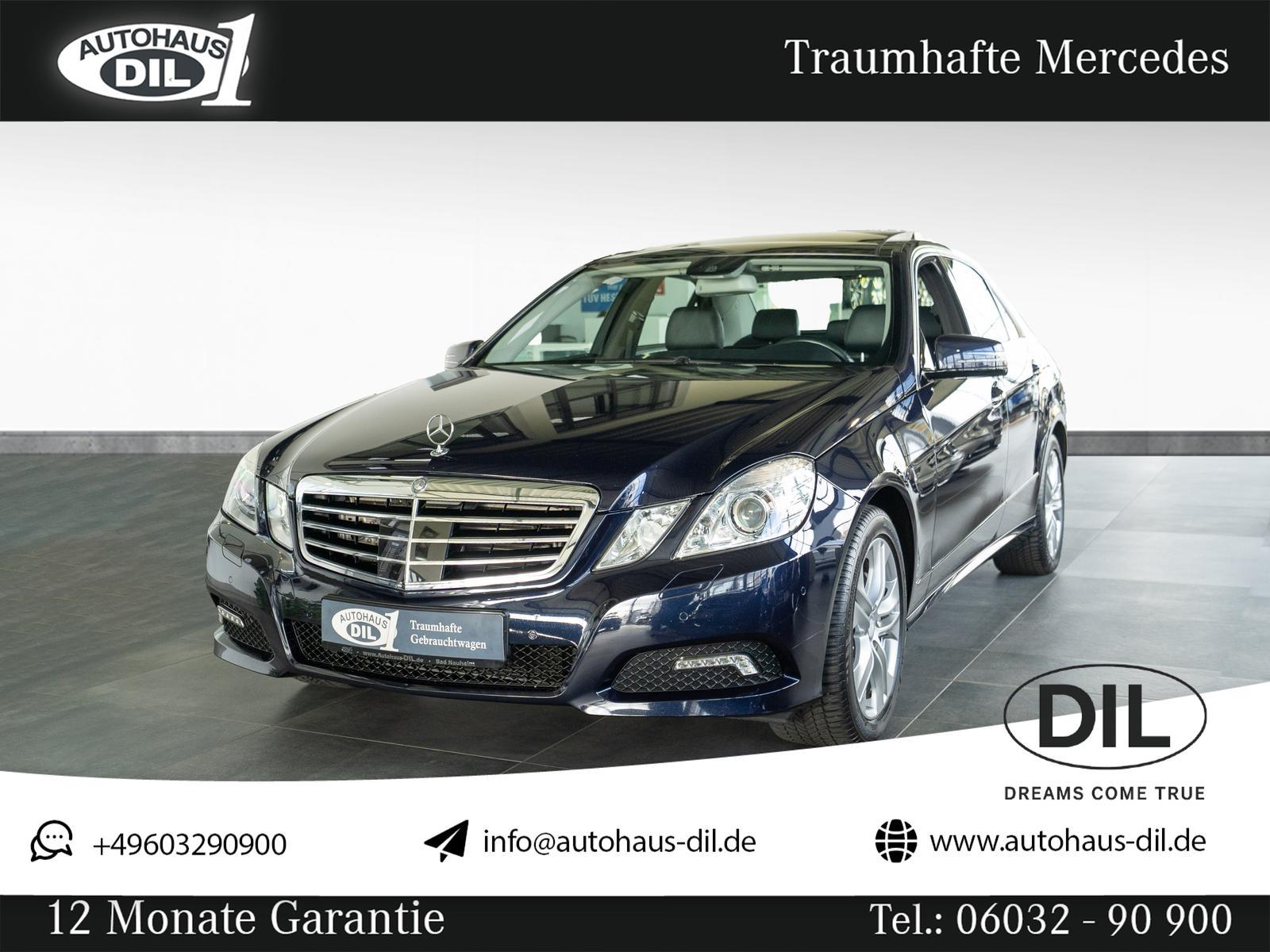 Mercedes-Benz E 500 7G-T *STAND-HZ*PANO*DISTR.+*SCHECKHEFT*