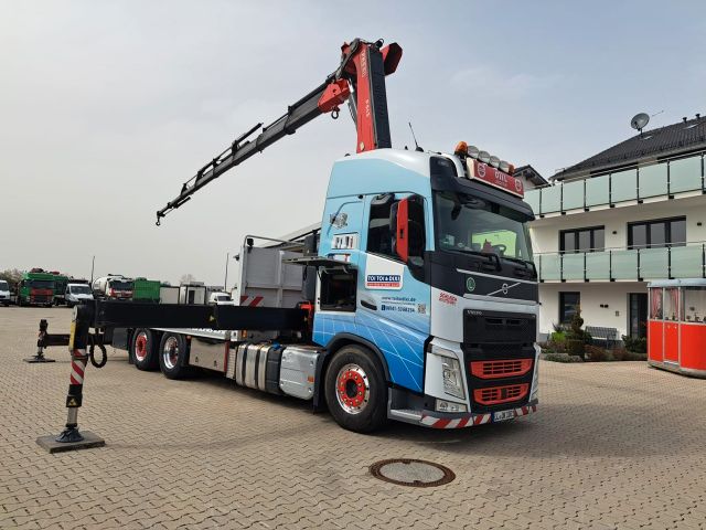 Volvo FH 540 6X2 KRAN FASSI F545 RA2.28 CONTAINER FUNK