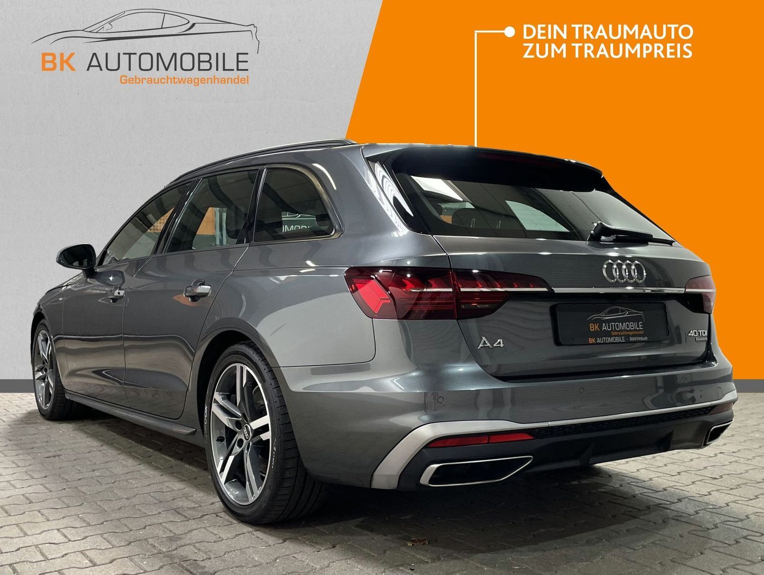 Fahrzeugabbildung Audi A4 40 TDI quatt. 3x S-Line #Matrix#Virtual#ACC